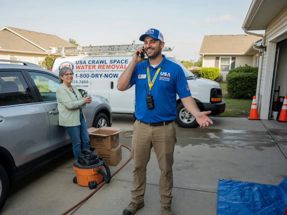 Crawl Space Water Removal Lowland, NC FAQs
